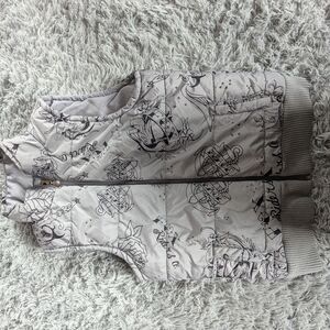 Fox Gray Printed Vest